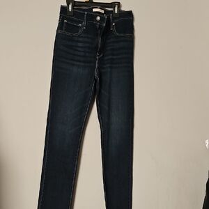 Women's Dark Blue Jeans